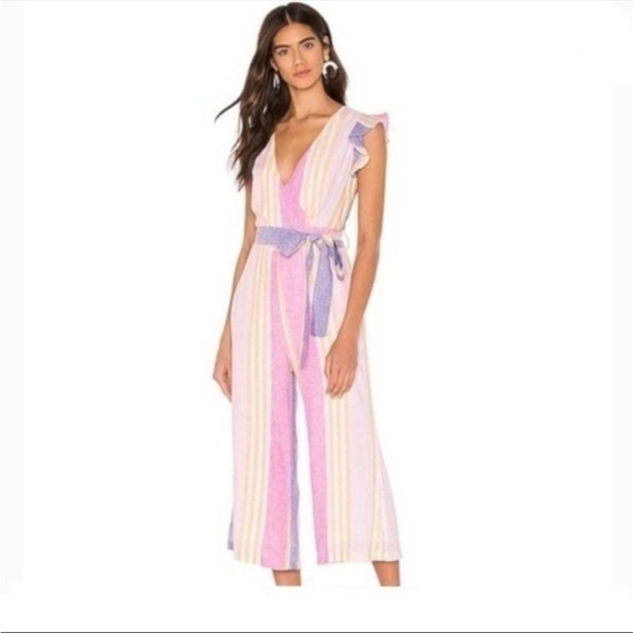 Revolve Kairi Flamingo jumpsuit Small NWT - Picture 1 of 5